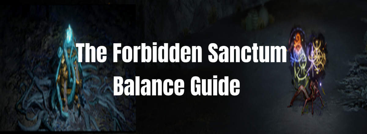 The Forbidden Sanctum Balance Guide cover 2